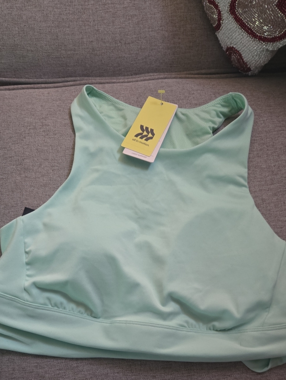 All In Motion Crop Work Out Top